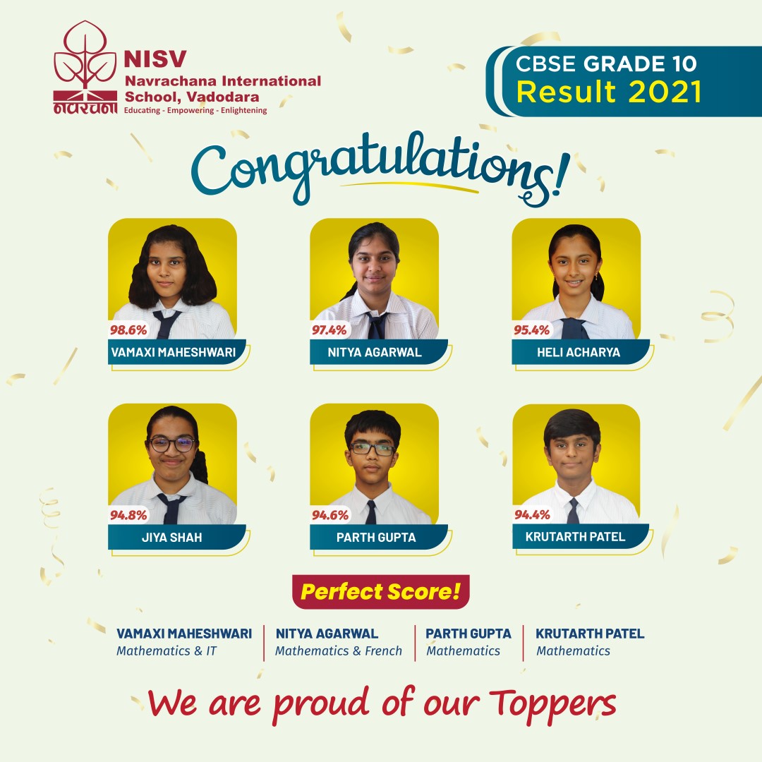 Roll Of Honour – Navrachana International School CBSE